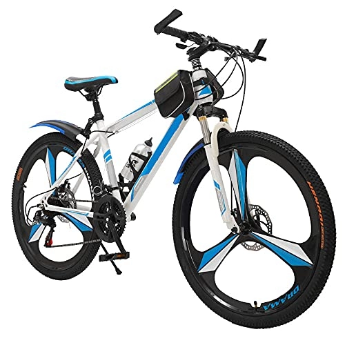 Mountain Bike : Dewei Fat tire mountain bike mountain bike mountain bike adult bicycle bicycle mountain shock absorption student mountain bike variable speed off-road beach snowman adult bicycle