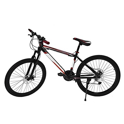 Mountain Bike : DSJSP Bicycle, Mountain Bicycle, 26inch 21 Dual Disc Brake Damping Mountain Bike Adults Teenagers