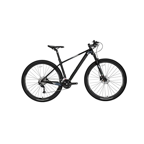 Mountain Bike : EmyjaY Bicycles for Adults Carbon Fiber Mountain Bike 27 Speed Mountain Bike Pneumatic Shock Fork Hydraulic