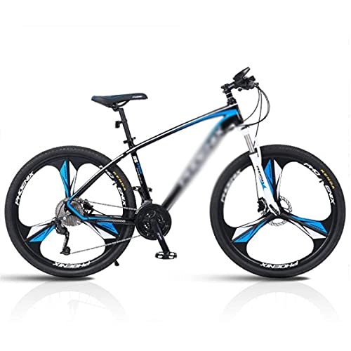 Mountain Bike : FBDGNG Hardtail Mountain Bike 26 Inch 27-Speed Lightweight Aluminum Alloy Frame With Lockable Shock Absorber Front Fork(Size:27 Speed, Color:Blue)