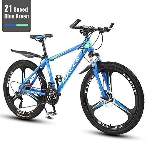 Mountain Bike : Generies Mountain Bike, 26" Spoke Wheels steel frame, 21 / 24 / 27 speed alloy rim wheels with v style brakes twist grip style gear shifters