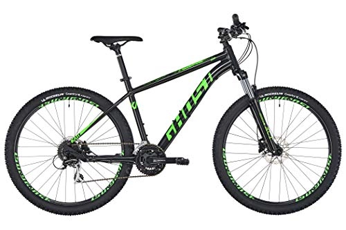 Mountain Bike : Ghost Kato 2.7 AL 27, 5" night black / riot green Frame size M | 46cm 2019 MTB Hardtail
