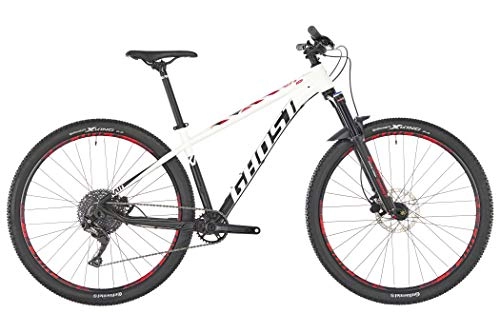 Mountain Bike : Ghost Kato X 4.9 AL 29" star white / night black / riot red Frame size S | 38cm 2019 MTB Hardtail