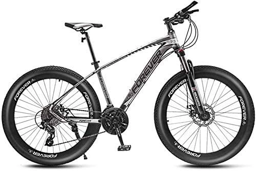 Mountain Bike : GQQ 27.5-Inch Mountain Bikes, Adults 24 / 27 / 30 / 33-Speed Variable Speed Bicycle Hardtail, Aluminum Frame, All Terrain Mountain Bike, D, 27 Speed, D, 27 Speed
