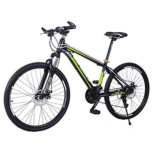 Mountain Bike : GUI-Mask SDZXCMountain Bike Bicycle Speed Shifting Disc Brakes Bicycle Male and Female Adult Students 26 Inch 27 Speed