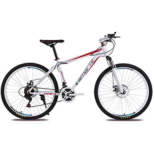 Mountain Bike : hj 24 Mountain Bike, Inch Outdoor Urban Sports Shock-Absorbing Student Bike (21 / 24 / 27 Speed) Men And Women Mountain Bicycle, C, 24inch21speed