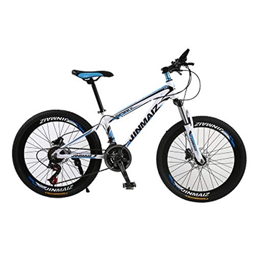 Mountain Bike : hj Mountain Bike, 26-Inch Aluminum Alloy Disc Brakes, Bicycle 21, 27, 30-Speed Urban Adult Student Bike, B, 21speed