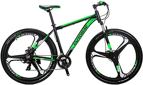 Mountain Bike : Kaidanwang Mountain Bike 26 Inches 3-Spoke Wheels Dual Disc Brake Aluminum Frame MTB Bicycle Portable Variable speed Off-road (Size : 27 speed)
