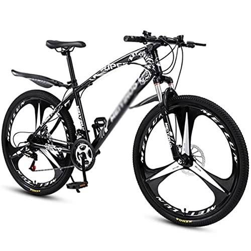 Mountain Bike : Kays Men Mountain Bike 26" Wheel 21 / 24 / 27 Speed With Dual Suspension And Disc Brakes For A Path, Trail & Mountains(Size:27 Speed, Color:Black)
