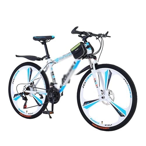 Mountain Bike : Kays Mountain Bike 21 Speed Mountain Bicycle 26 Inches Wheels Dual Disc Brake Suspension Fork Bicycle Suitable For Men And Women Cycling Enthusiasts(Size:24 Speed, Color:White)