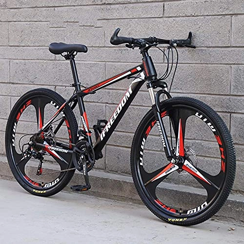 Mountain Bike : KELITINAus Mountain Bike, 21 / 24 / 27 / 30 Speed Double Disc Brake City Bikes 24 / 26 Inches All-Terrain Adaptation Hard Tail Front Shock Absorber Suspension, B-26In-21Speed, A-26In-30Speed