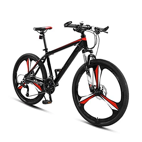 Mountain Bike : Lightweight Flying 21 Speeds Mountain Bikes Bicycles Aluminium Frame With Disc Brakes (Color : A)