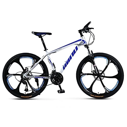 Mountain Bike : LiRuiPengBJ Children's bicycle 30 Speed Mountain Bike 24 / 26 Inches Gears Anti-Slip Bicycle Double Disc Brake Suspension with Shock Absorbers Adjustable Seat (Color : 26inch, Size : 27 speed)