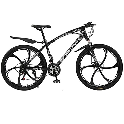 Mountain Bike : LXYFC Mountain Bike Mens Bicycle Bike Bicycle Dual Suspension 26inch Wheel, Strong And Powerful Mountain Bike, With Powerful V Brakes 21 / 24 / 27 Speed Mountain Bike Alloy Frame Bicycle Men's Bike