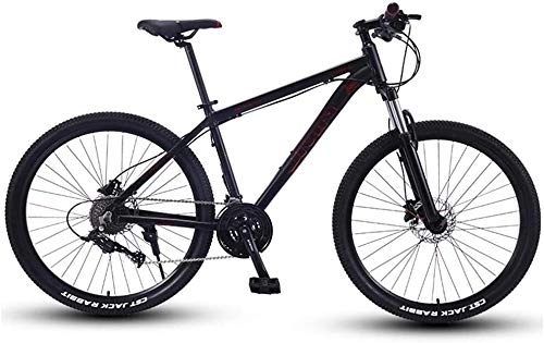 Mountain Bike : Lyyy Mountain Bikes, 27.5 Inch Big Wheels Hardtail Mountain Bike, Overdrive Aluminum Frame Mountain Trail Bike, Mens Women Bicycle YCHAOYUE (Color : Red, Size : 30 Speed)