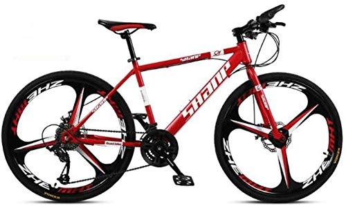 Mountain Bike : MJY Bicycle Bicycle 64-Inch Mountain Bike 21-Speed / 24-Speed / 27-Speed / 30-Speed Mountain Bike 26-Inch Wheel Bike, Black, White, Red, Yellow, Green 6-1164Inch Mountain Bikes 21 Speed / 24 Speed / 27 Speed