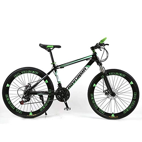 Mountain Bike : Mountain Bike Bike Bicycle Men's Bike 26 Inch Mens Womens Mountain Bicycles Carbon Steel Frame Ravine Bike Double Disc Brake and Front Suspension 21 24 27 Speed Mountain Bike Mens Bicycle Alloy Frame