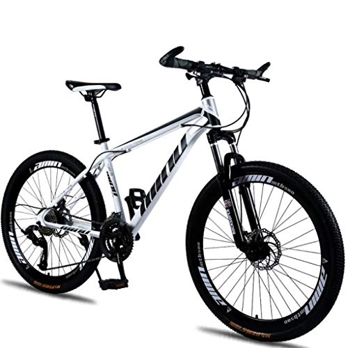 Mountain Bike : Mountain Bike Bike Bicycle Men's Bike 26" Wheel Mountain Bicycles 21 / 24 / 27 / 30 Speeds MTB Bike Lightweight Carbon Steel Frame Disc Brake Dual Suspension Mountain Bike Mens Bicycle Alloy Frame Bicycle