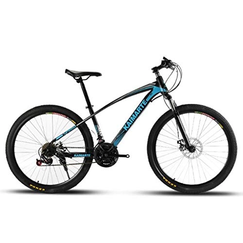 Mountain Bike : Mountain Bike Bike Bicycle Men's Bike Mens Womens Mountain Bicycles 26" Carbon Steel Ravine Bike Front Suspension 21 / 24 / 27 Speeds Dual Disc Brake Mountain Bike Mens Bicycle Alloy Frame Bicycle