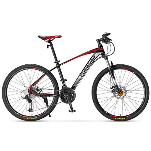 Mountain Bike : Mountain Bike Bike Bicycle Men's Bike Mountain Bicycles 26" Inch Lightweight 24 / 27 / 30 Speeds Aluminium Alloy Frame Front Suspension Disc Brake Mountain Bike Mens Bicycle Alloy Frame Bicycle