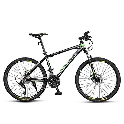 Mountain Bike : Mountain Bike Bike Bicycle Men's Bike Mountain Bike, 26 Inch Men / Women Wheels Bicycles, Carbon Steel Frame, Front Suspension And Dual Disc Brake, 27 Speed Mountain Bike Mens Bicycle Alloy Frame Bicycle