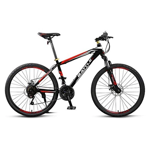 Mountain Bike : Mountain Bike Bike Bicycle Men's Bike Mountain Bike, 26" Men / Women Hard-tail Bicycles, Carbon Steel Frame, Dual Disc Brake Front Suspension, 24 Speed Mountain Bike Mens Bicycle Alloy Frame Bicycle