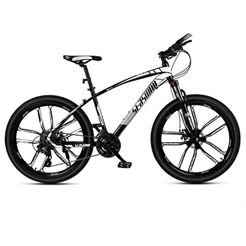 Mountain Bike : Mountain Bike Bike Bicycle Men's Bike Mountain Bike, 26inch Hard-tail Mountain Bicycles, Carbon Steel Frame, Front Suspension and Dual Disc Brake Mountain Bike Mens Bicycle Alloy Frame Bicycle