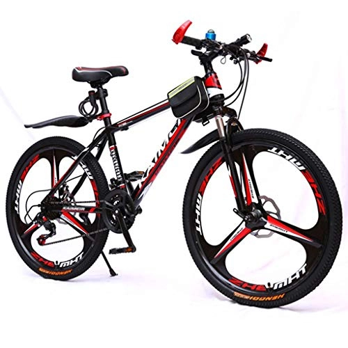 Mountain Bike : Mountain Bike Bike Bicycle Men's Bike MTB 26inch Mountain Bikes Bicycles Shock-absorbing Ravine Bike Front Suspension 21 speeds Dual Disc Brake Oneness wheel Carbon Steel Frame Mountain Bike Mens Bicy