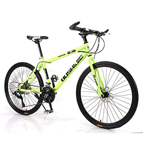 Mountain Bike : Mountain Bike Mens Bicycle Bike Bicycle Mens Womens Mountain Bicycles 26" Ravine Bike Front Suspension Dual Disc Brake 21 / 24 / 27 speeds Carbon Steel Frame Mountain Bike Alloy Frame Bicycle Men's Bike