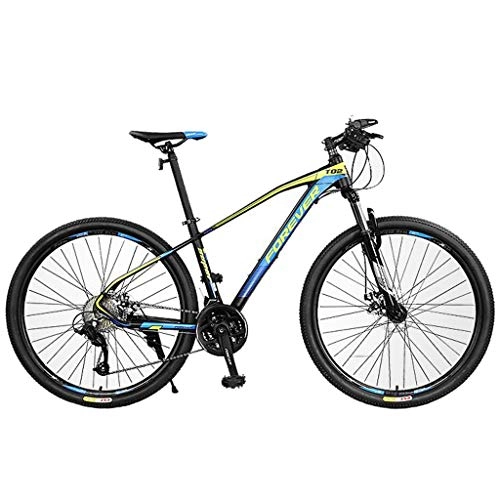 Mountain Bike : Mountain Bike Youth Adult Mens Womens Bicycle MTB 26" Mountain Bicycles 27 Speeds Lightweight Aluminium Alloy Frame Disc Brake Front Suspension Unisex Mountain Bike for Women Men Adults ( Color : C )