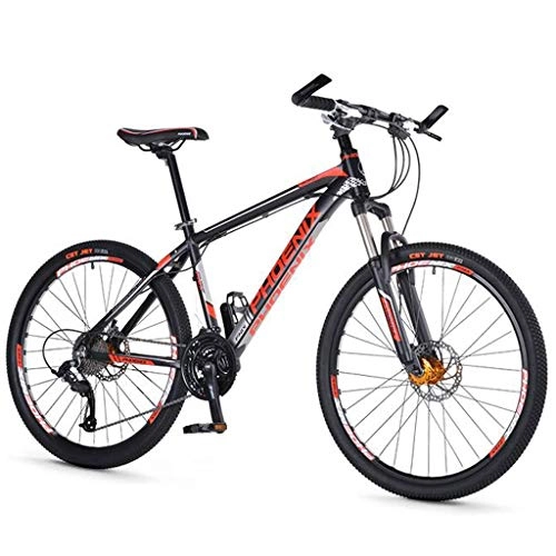 Mountain Bike : Mountain Bike Youth Adult Mens Womens Bicycle MTB Mountain Bike, 26 Inch MTB Off-road Bicycles 30 Speeds Lightweight Aluminum Alloy Frame Hydraulic Disc Front Suspension Mountain Bike for Women Men Adu