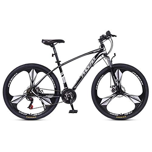 Mountain Bike : Mountain Bike Youth Adult Mens Womens Bicycle MTB Mountain Bike, Carbon Steel Frame Hardtail Bicycles, Dual Disc Brake and Front Suspension, 26inch, 27.5inch Wheel Mountain Bike for Women Men Adults