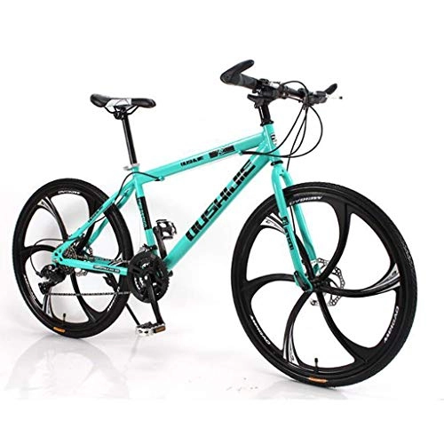 Mountain Bike : Mountain Bike Youth Adult Mens Womens Bicycle MTB Mountain Bike MTB 26" Adult Mountain Bicycles Carbon Steel Ravine Bike with Oneness wheel Dual Disc Brake Front Suspension Mountain Bike for Women Men