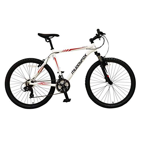 Muddyfox Mens Anarchy 200 White Red 26Wh 22Fr for sale