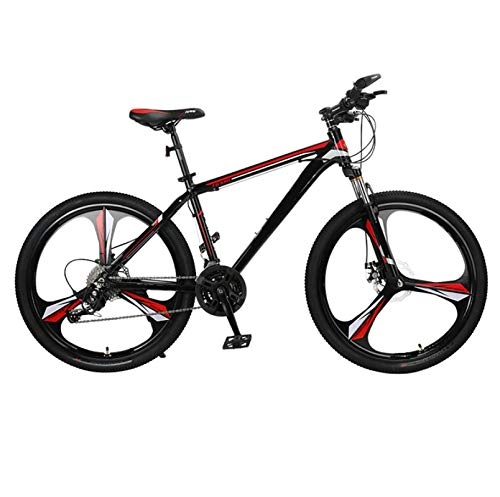 Mountain Bike : ndegdgswg 24 / 26 Inch Mountain Bike, Variable Speed Adult Light Bike Student Double Shock Off Road Racing 26inches 24speed