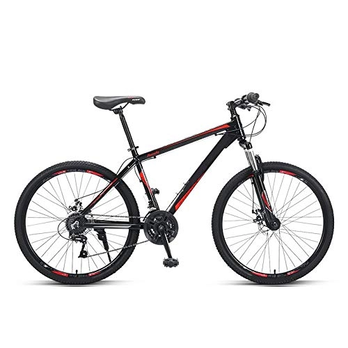 Mountain Bike : ndegdgswg Mountain Bike, Variable Speed To Work Riding Off Road Aluminum Alloy Frame Ultra Lightweight Bicycle 26inches 27speed