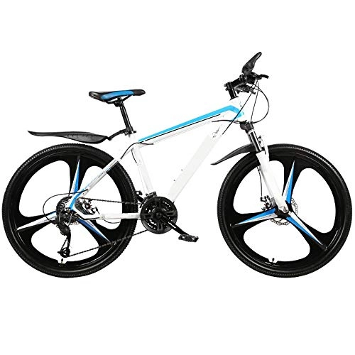 Mountain Bike : ndegdgswg Off Road Mountain Bikes, 26 Inches Variable Speed Bikes Light Road Racing Youth Student Sports Cars 26inches27speed Whiteblue