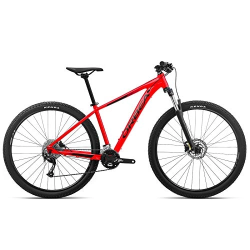 Mountain Bike : Orbea Unisex MX 40 L MTB Hardtail, 18 Gears, 47 cm, 29 Inches, Red / Black, K205