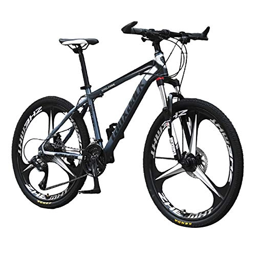 Mountain Bike : peipei 24 / 26 inch wheel adult student off-road mountain bike 21 / 24 speed road biker spring fork front fork racing riding-3 Ten knife wheel_24 inch (140-170cm)_24 Speed