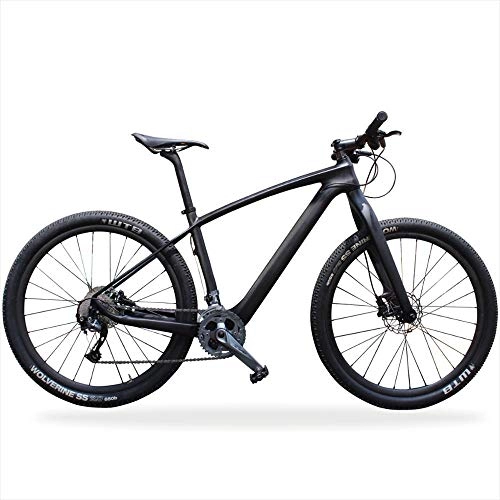 Mountain Bike : peipei Carbon Fiber Mountain Bike 22 Speed Carbon Fiber Mountain Bike Carbon Fiber Complete Bike 29-SH1MANO ALIVIO_15.5in UD Matte