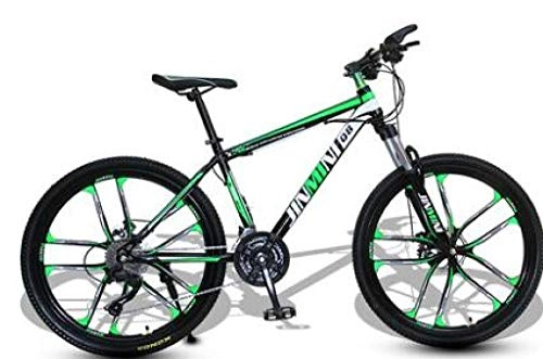 Mountain Bike : peipei Mountain Bikes Shock Absorption VariableSpeed PortableCross-country Bicycles-twenty one_24*15(150-165cm)_27