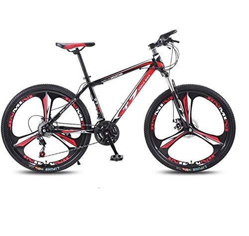 Mountain Bike : PengYuCheng Bicycle male mountain bike off-road adult speed 24-speed bicycle double shock absorption youth student bicycle light road race bicycle q1