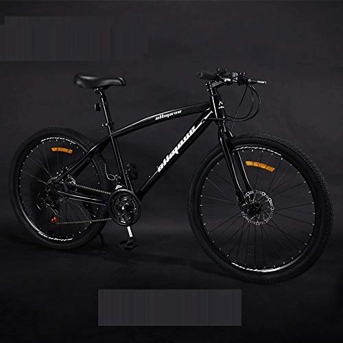 Mountain Bike : PengYuCheng Mountain bike speed bicycle cross country road bike shock absorber 26 inch 27 speed one round adult adult student q8