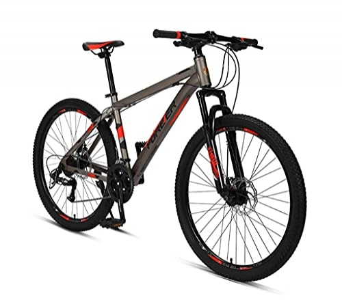 Mountain Bike : Professional Racing Bike, 24 Speed 26-Inch Mountain Bike Lightweight Sturdy Aluminum Alloy, Off-Road Speed Bike Racing Thicker Tires Multiple Colours C, a (Color : A, Size : -)