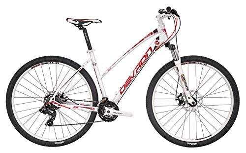 Mountain Bike : Riddle LH0, 9 29 Inch 39 cm Woman 21SP Disc Brake White