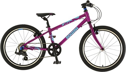 Mountain Bike : Squish Squish 20 Purple Junior Hybrid Bike 2018