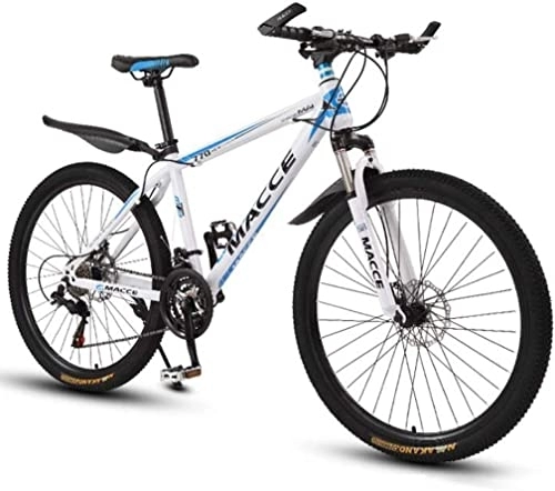 Mountain Bike : TONATO Mountain Bike Mountain Bike, 26 Inches Ladies / Mens MTB Bikes Light Carbon Steel Frame 21 / 24 / 27Speeds Front Suspension, B, 27speed