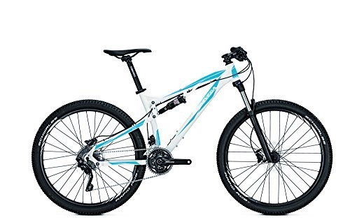 Mountain Bike : Univega Renegade 8.027.5r Fullsusp ension Mountain Bike 2017, Weiss, 49 cm