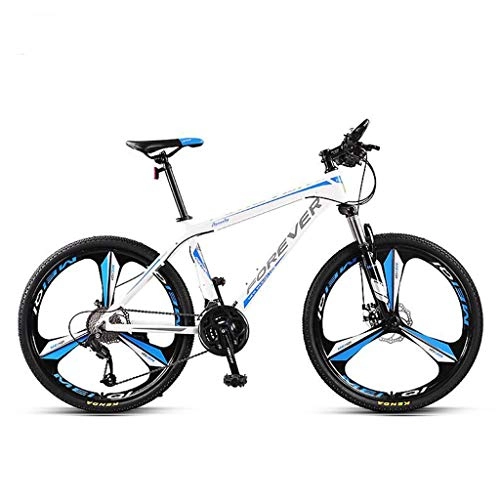 Mountain Bike : WGYDREAM Mountain Bike Youth Adult Mens Womens Bicycle MTB Mountain Bike, Aluminium Alloy Frame Bicycles, Dual Disc Brake and Lockout Front Fork, 26inch Wheel, 27 Speed Mountain Bike for Women Men Adults