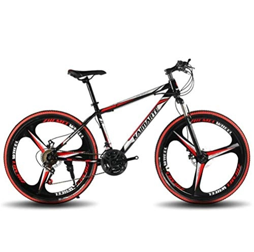 Mountain Bike : WJSW Commuter City Hardtail Unisex Bicycle 26 Inch Sports Leisure Mens MTB 21 Speed (Color : B)